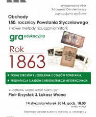 Spotkanie z gra Rok 1863